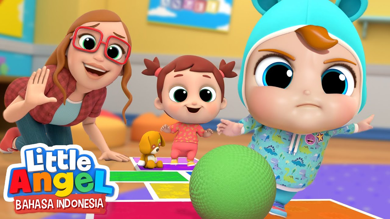 Yuk Kita Bermain di Sekolah! | Kartun Anak | Little Angel Bahasa Indonesia