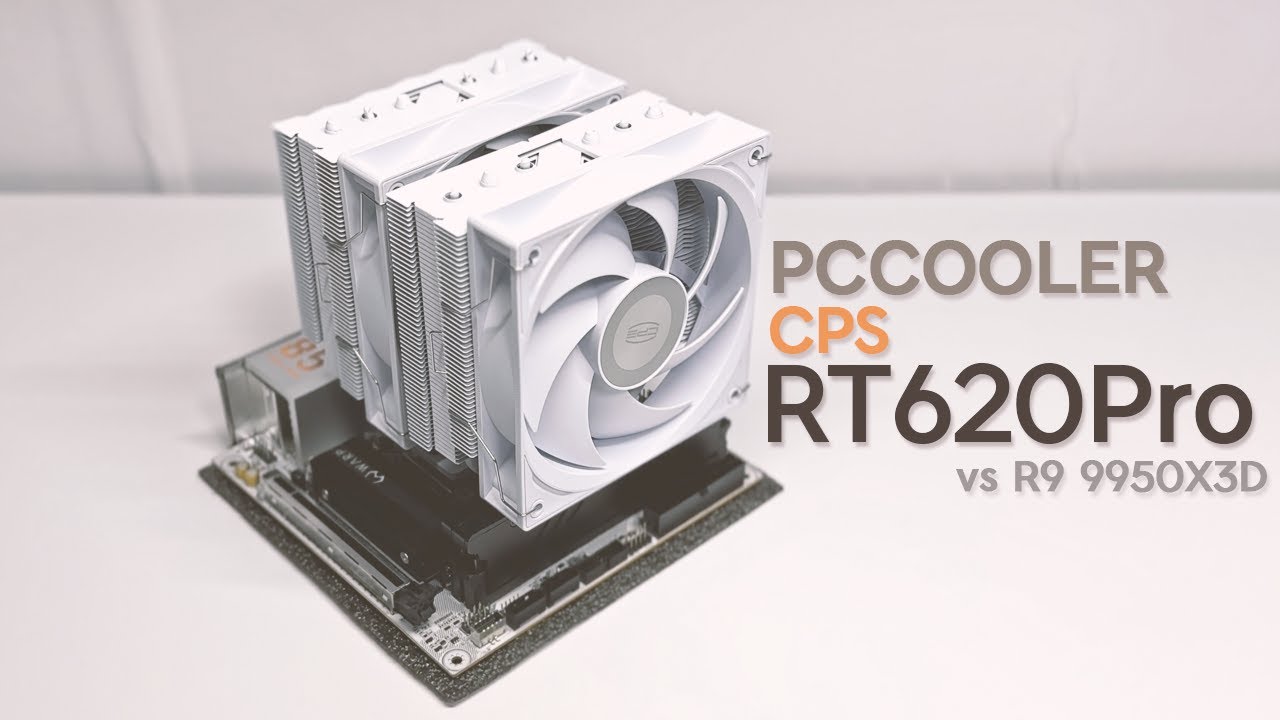 PCCOOLER CPS RT620Pro Review | Ryzen 9950X3D Test