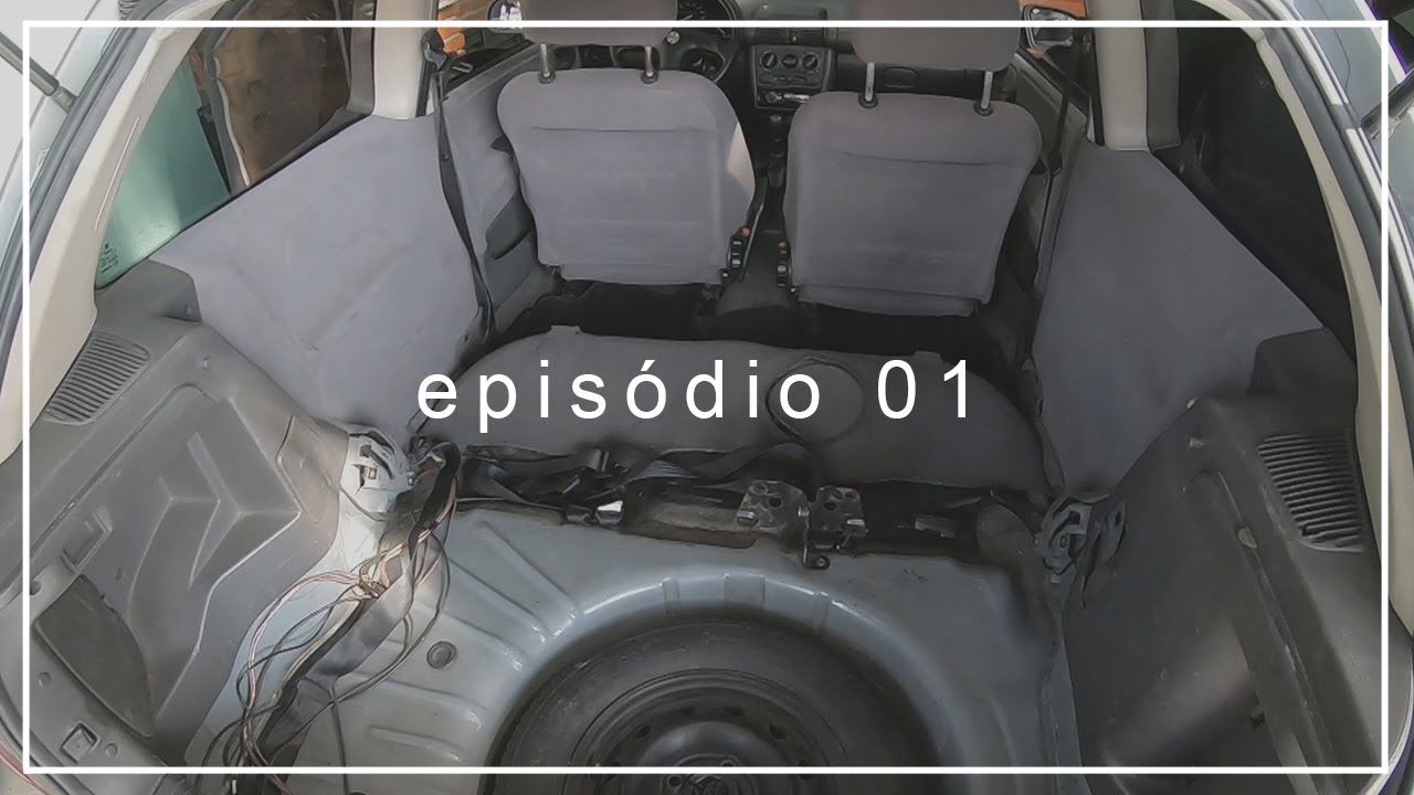 PREPARANDO O CORSA WIND PARA O TRACK DAY EM INTERLAGOS | ALÍVIO DE PESO (-50 KG)  | EP. 01