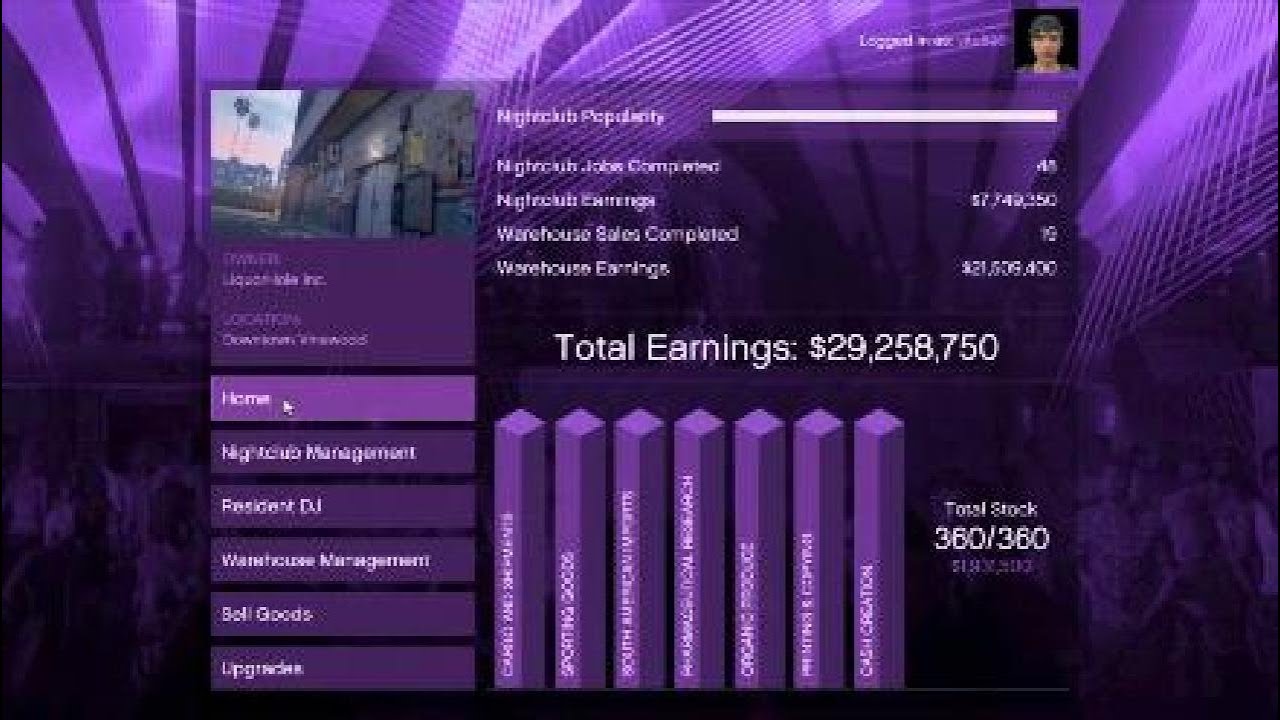 Selling Full Nightclub Goods in a Public Lobby Solo | GTA Online