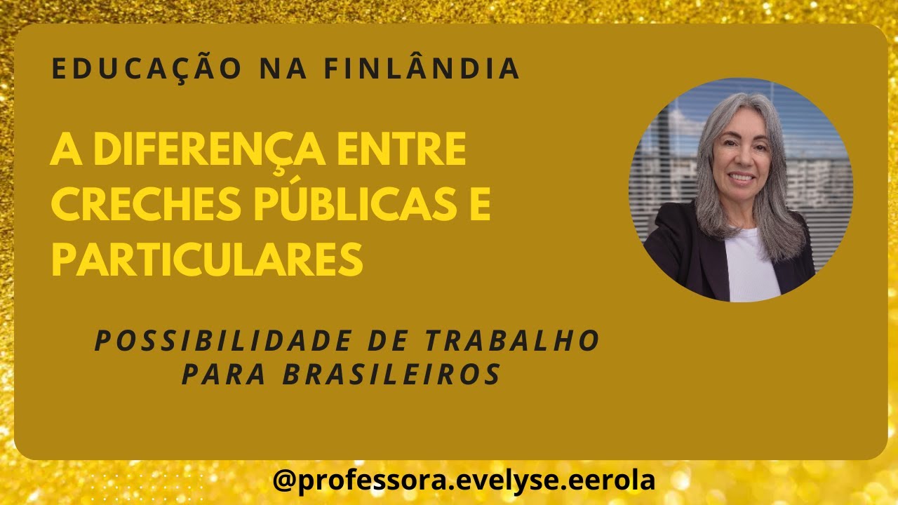 EDUCAÇÃO NA FINLÂNDIA - diferença de creches públicas e privadas