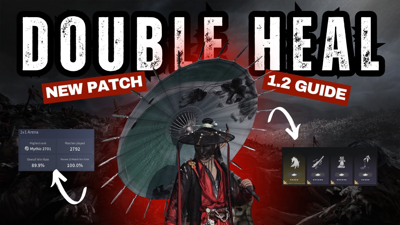 Where Winds Meet - Rank 1 Global Healer Patch v1.2 Guide Vs Meta Builds In Arena 1v1 (UPDATED)
