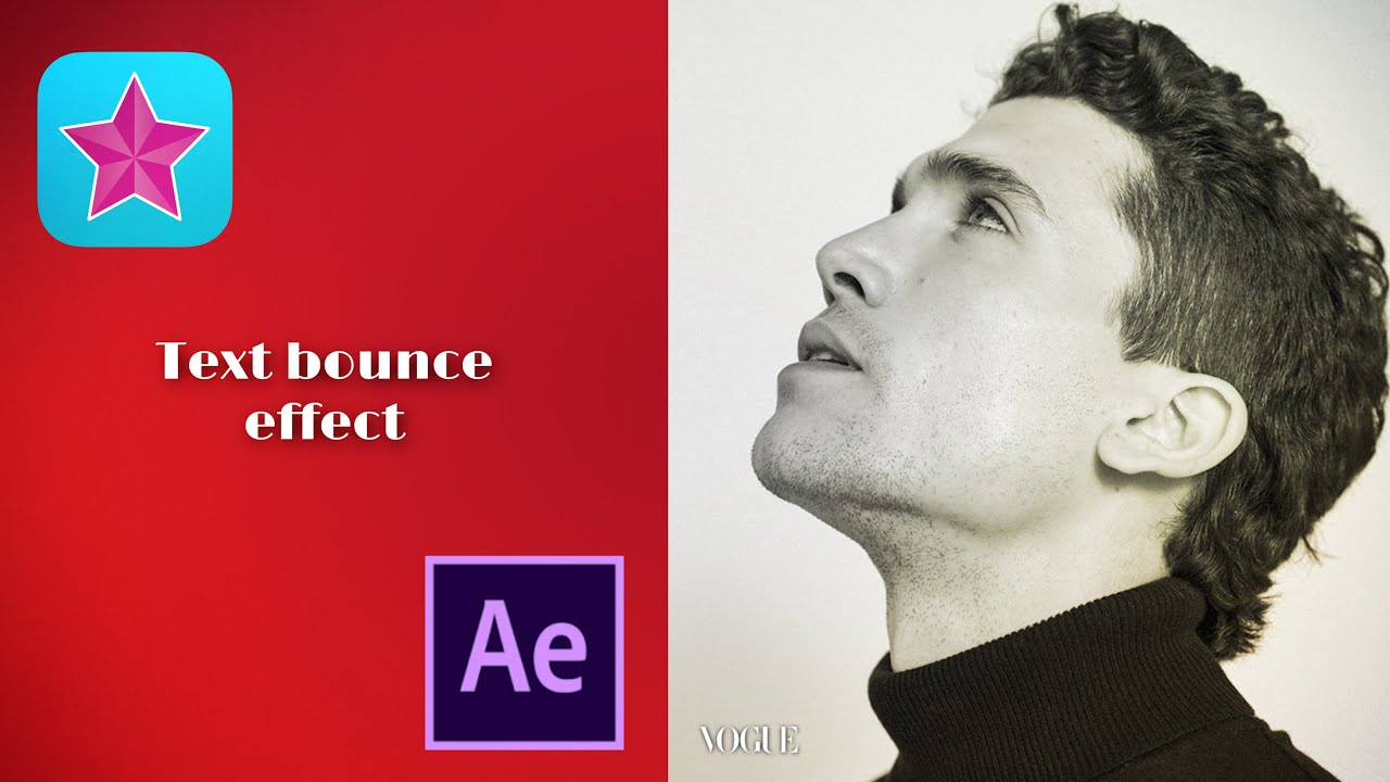 Text Bounce Effect on Videostar like on After Effects :)