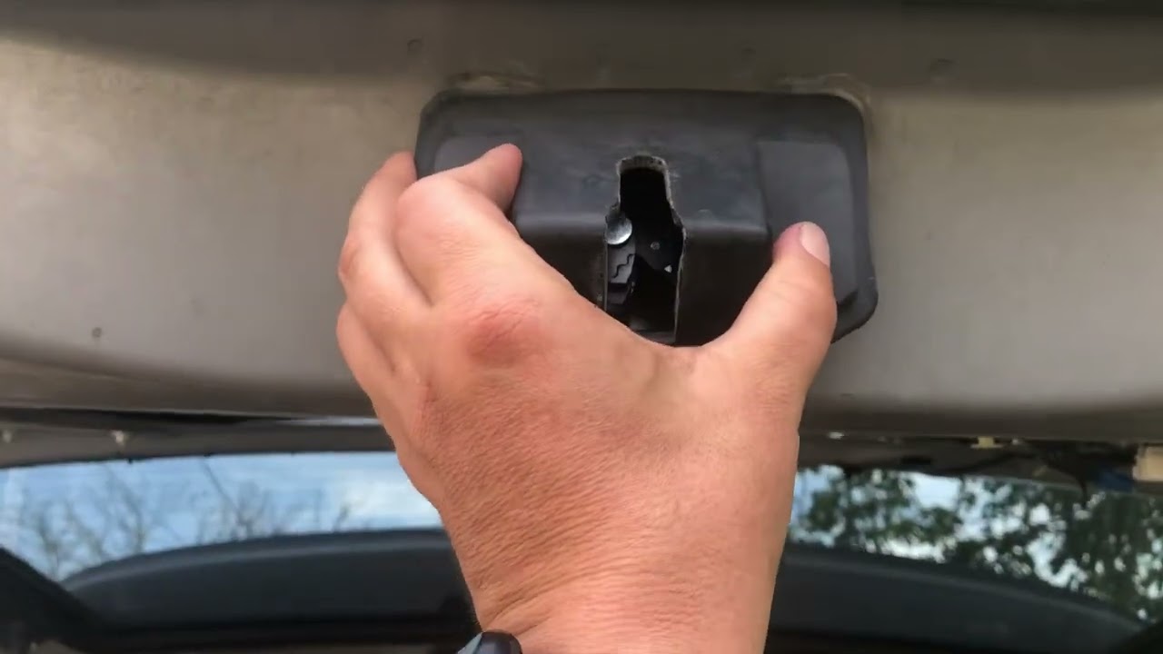 Toyota sequoia 2nd generation rear lift gate locking actuator replacement.