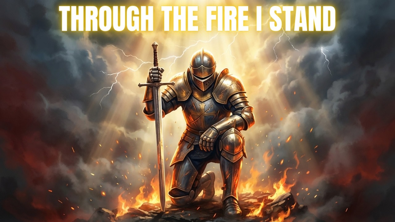 Through The Fire I Stand | Epic direct, cinematic Music | Chantable #prayer #rain #templar #epic