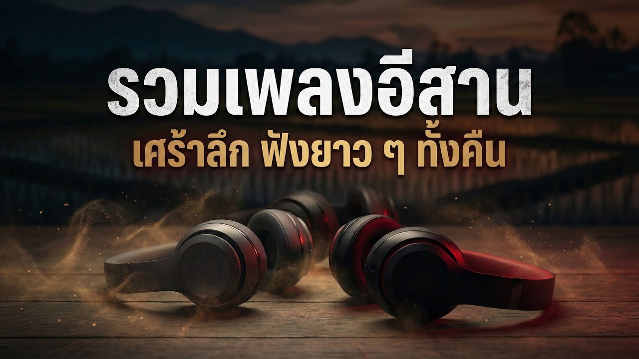 รวมเพลงอีสาน เศร้าลึก ฟังยาวๆ ทั้งคืน