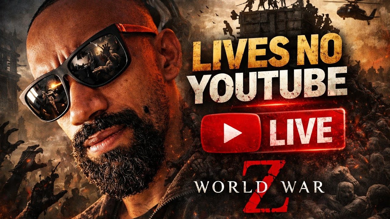 #03 WORLD WAR Z  Episódio 02 JERUSALEM🔴AO VIVO