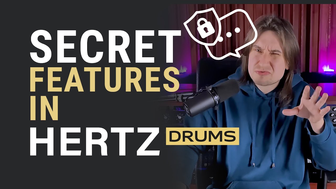 Key commands that will change your workflow with Hertz Drums