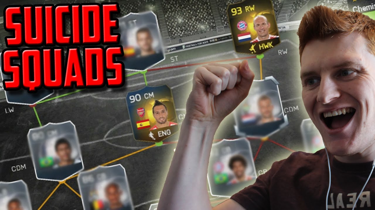 FIFA 15 — БЕЗУМНЫЕ ПАКЕТЫ В «ОТРЯДАХ САМОУБИЙЦ»!!!