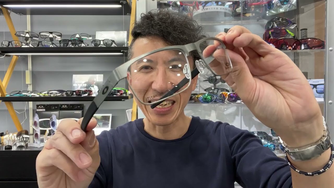 OAKLEY　METAL PLATE TI　Hamaya movie