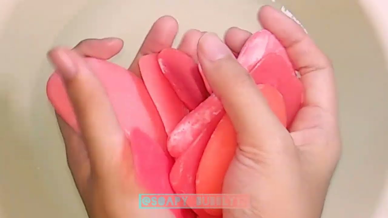 #Request202 ASMR Lathering used All RED soaps Medicare Nuvo Zen Fresh Lifebuoy