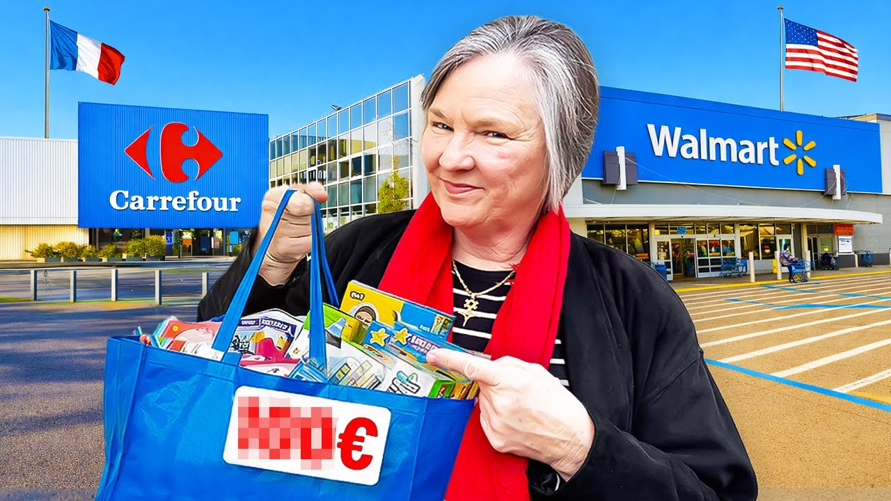 Парижский Walmart против американского Walmart (эти цены вас шокируют)