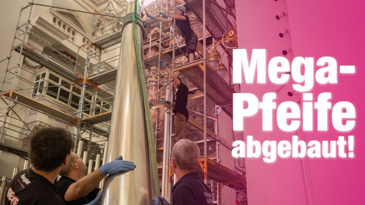 Größte Prospektpfeife abgebaut!