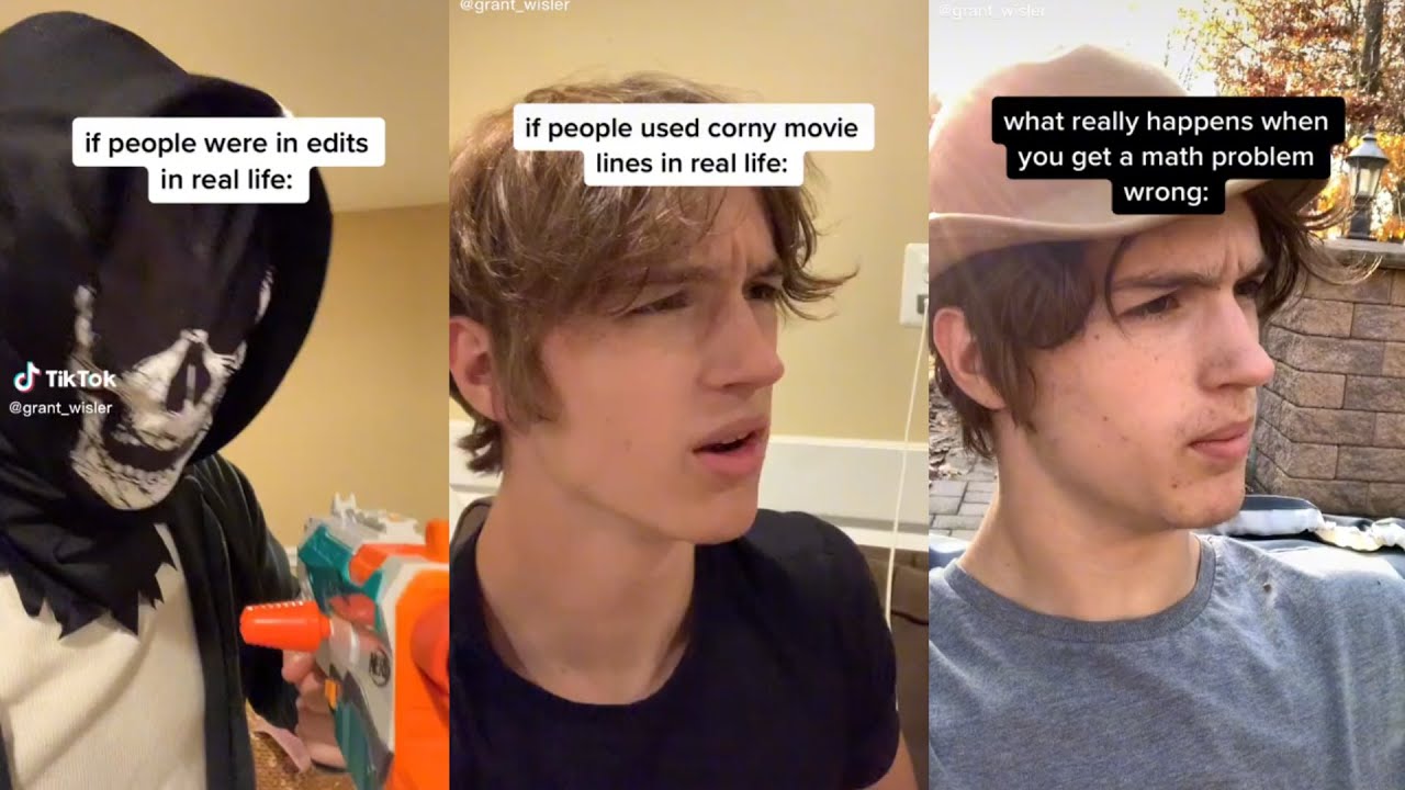 Самая смешная подборка Гранта Вислера TikTok #2