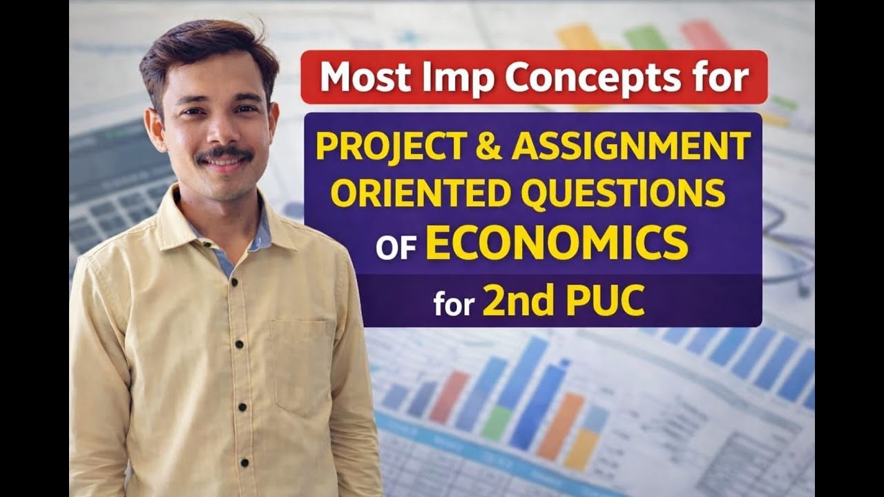 project and assignment oritented questions 2nd puc ECONOMICS