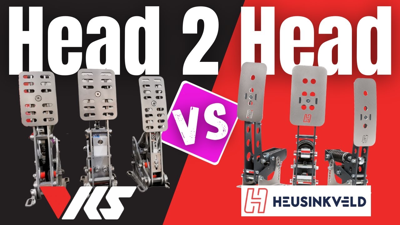 VRS Pedals Vs Heusinkveld Sprints. Sim Racing pedal Comparison