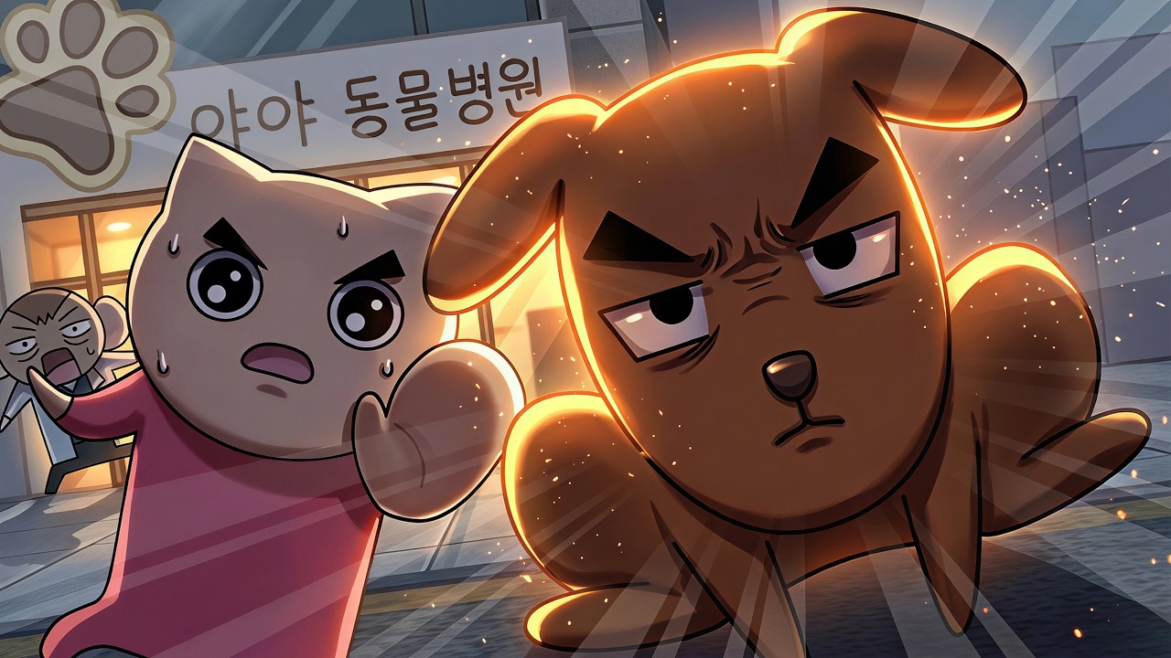 주사 맞기 싫어서 병원에서 추격전하는 노래