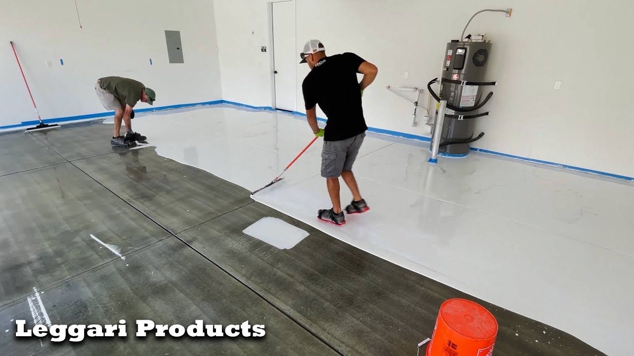 Contractors Upgraded This Garage Floor (HUGE Difference) | Epoxy Floor