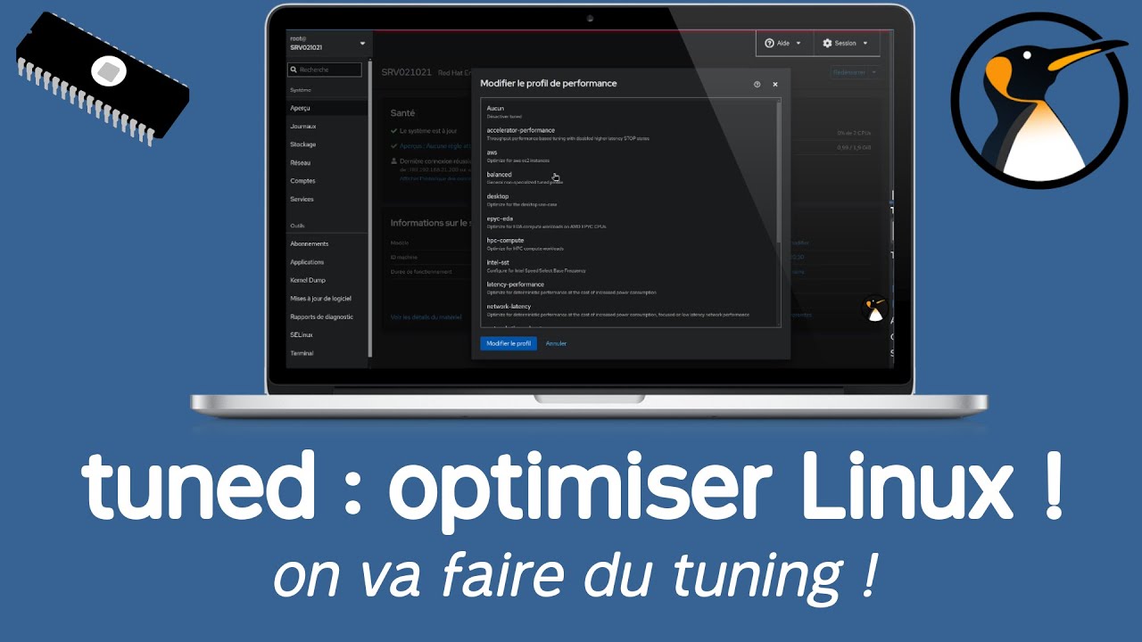 Optimiser les performances de votre machine Linux avec tuned !