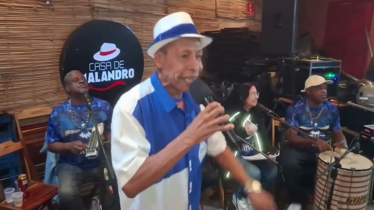 Roda de samba dos 2 de Azul e Branco  - Participa&ccedil;&atilde;o En&iacute;dio