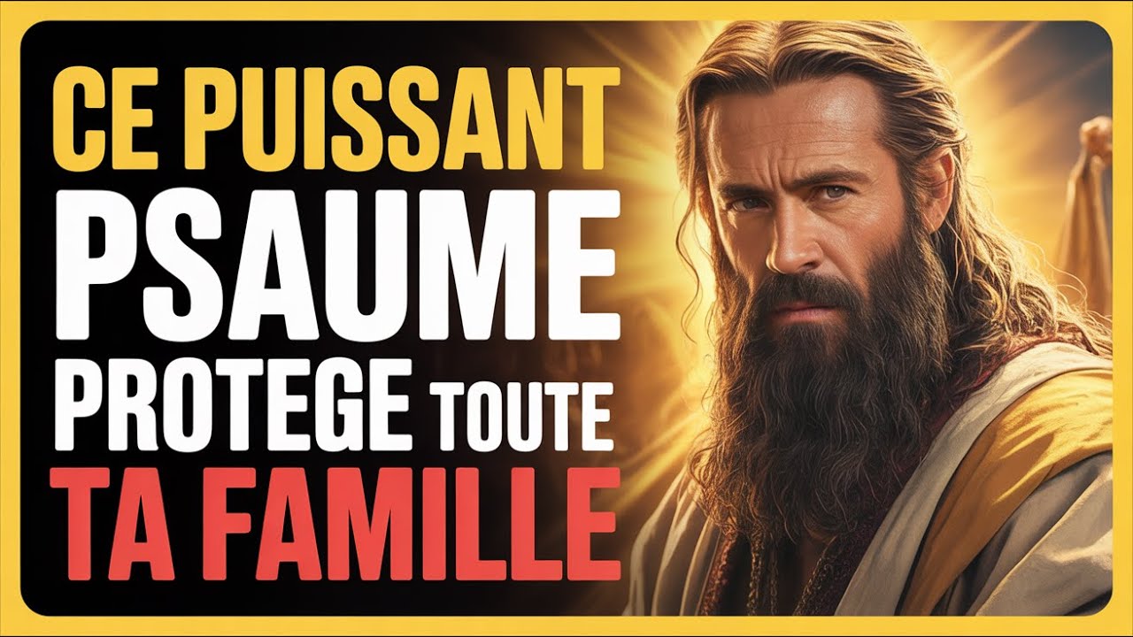 Protégez votre FAMILLE avec ce SALMO PUISSANT, MIRACULEUX et SACRÉ, EXAUCÉ, RESTAURÉ et OINT !