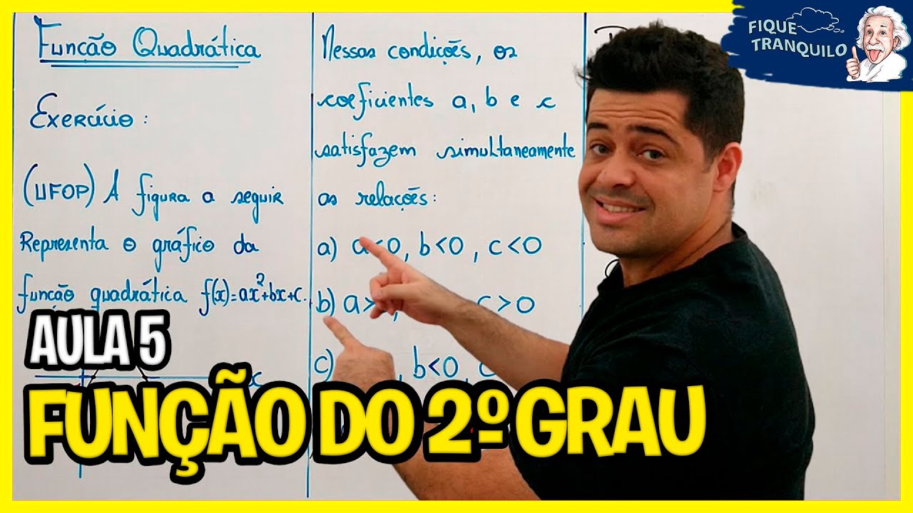 FUNÇÃO QUADRÁTICA (ENEM) | Aula 5: Exercícios resolvidos
