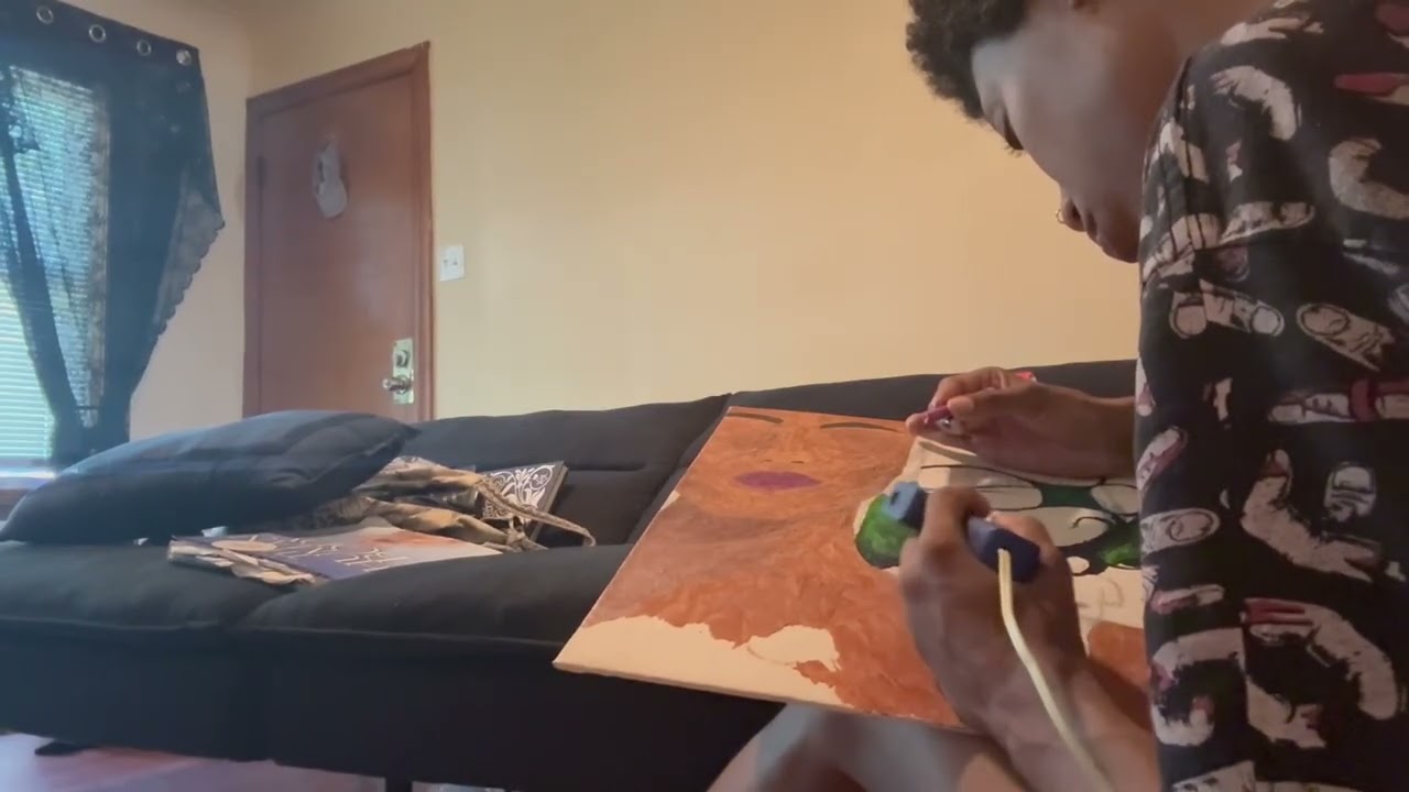 Is this the 1st one? Or the 3rd one? PAINTING WITH CRAYONS WITH ME!!!