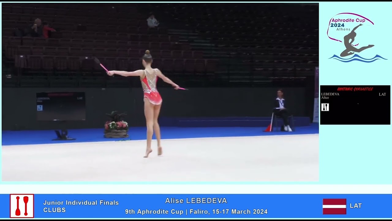 Alisa Lebedeva LAT Clubs JUNIOR FINALS APHRODITE CUP 2024
