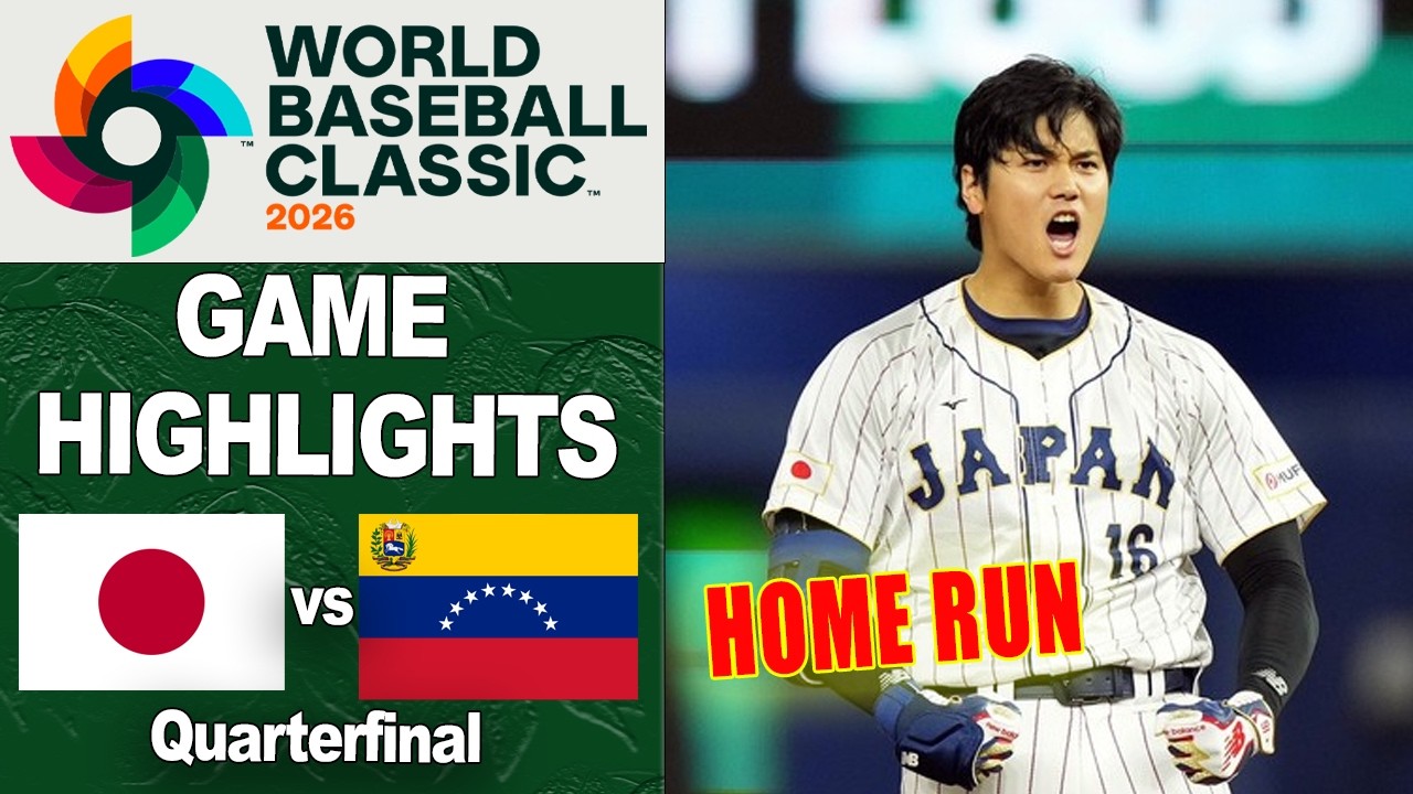 Japan vs. Venezuela  (日本 vs ベネズエラ ハイライト) | inning 1-2 | Mar 15, 2025 | World Baseball Classic 2026