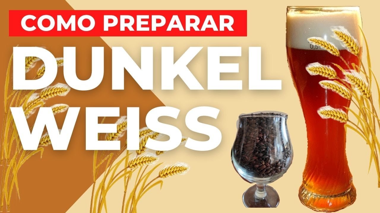 Como Hacer una Cerveza Dunkel Weiss, Cerveza de Trigo Oscura, Cerveza Artesanal Saga