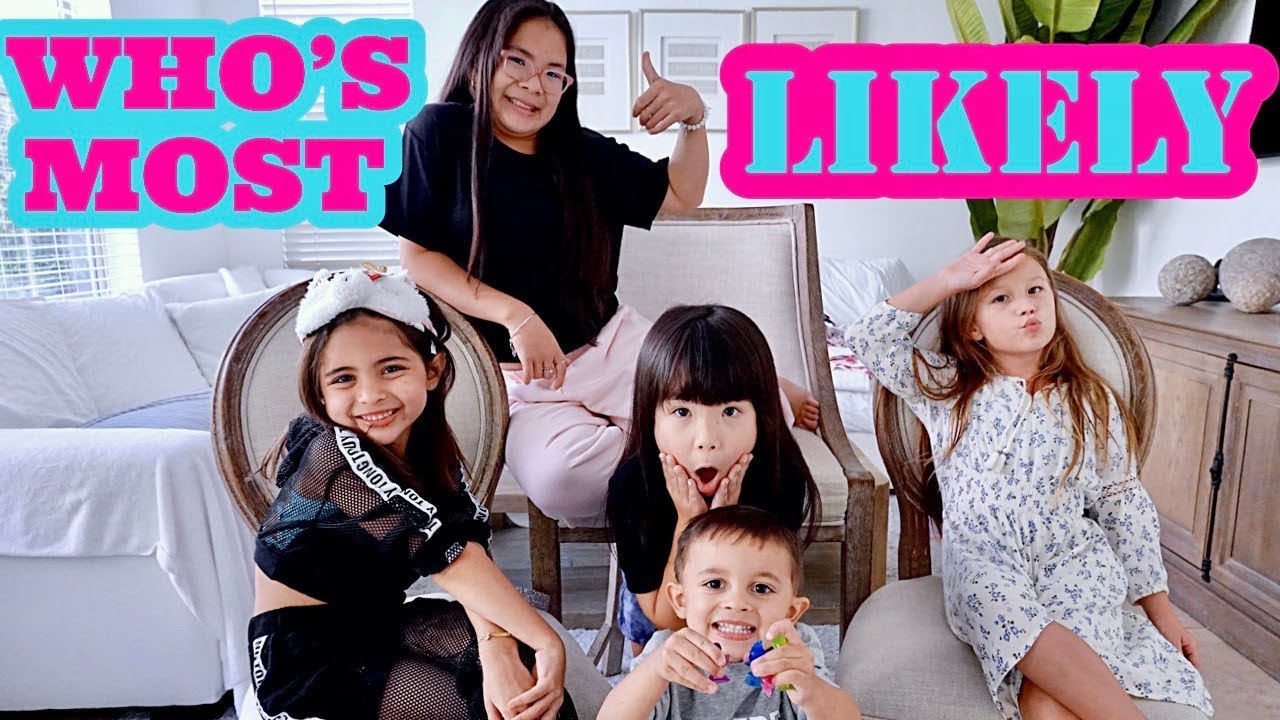 WHO'S MOST LIKELY GAME WITH AVA FOLEY AND SAVY JEAN | **CHACHA SHEN**