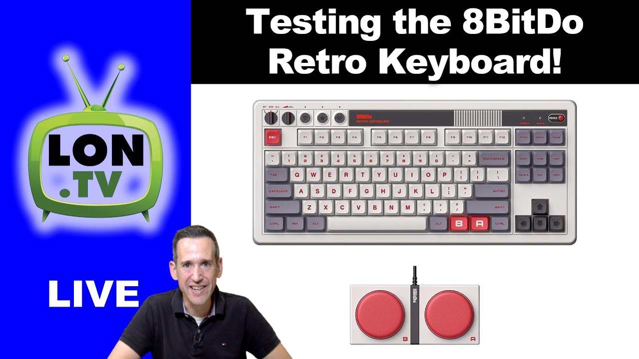 Live: Testing the 8bitdo Retro Mechanical Keyboard!