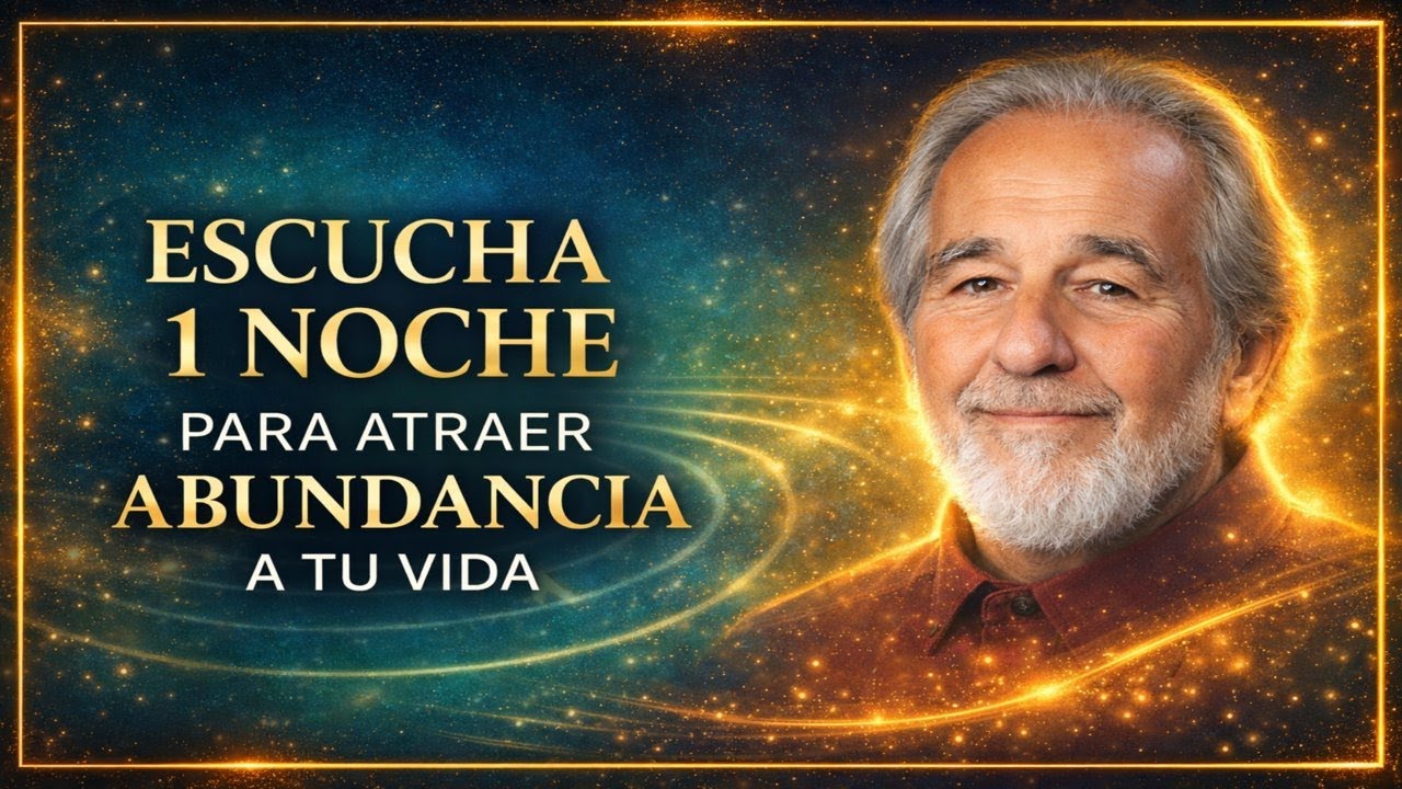 🔴 UNA SOLA NOCHE CON ESTE AUDIO PUEDE ABRIRTE A NUEVAS OPORTUNIDADES DE ABUNDANCIA | BRUCE LIPTON