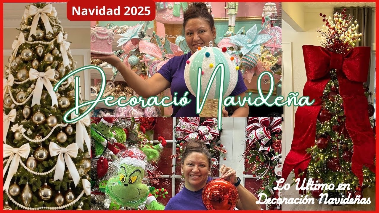 Decoración Navideña 🎄Ideas para Navidad | Lo Nuevo en Navidad 2025 | TENDENCIAS 