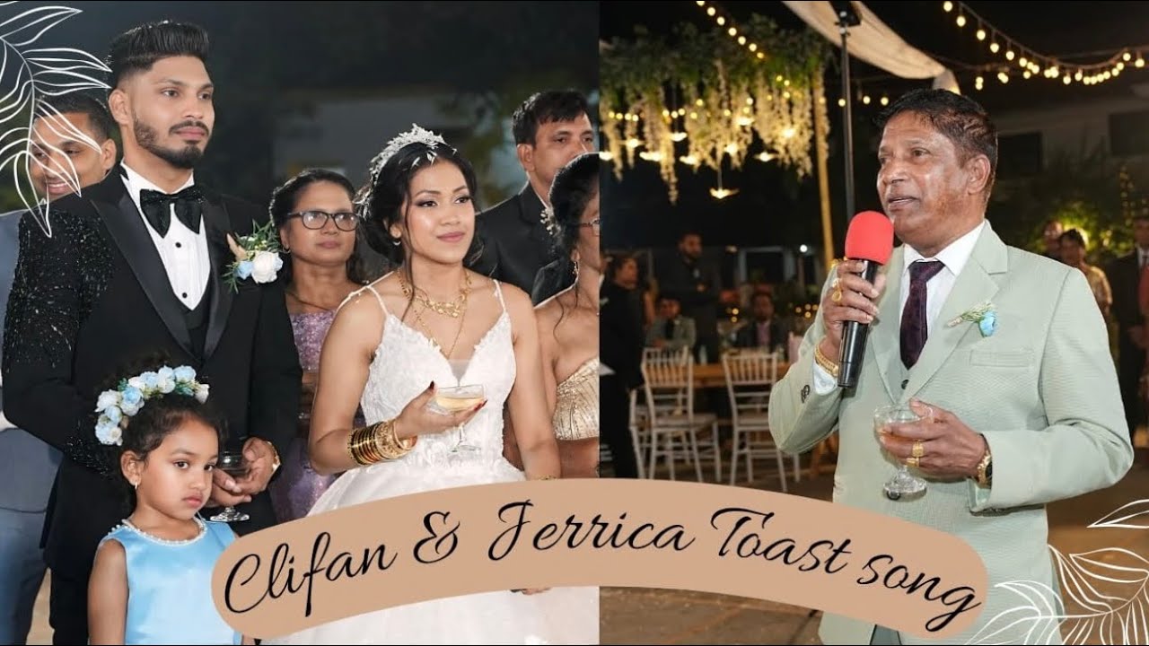 New Konkani Wedding Toast Song | Clifan & Jerrica | By Manuel Miranda 