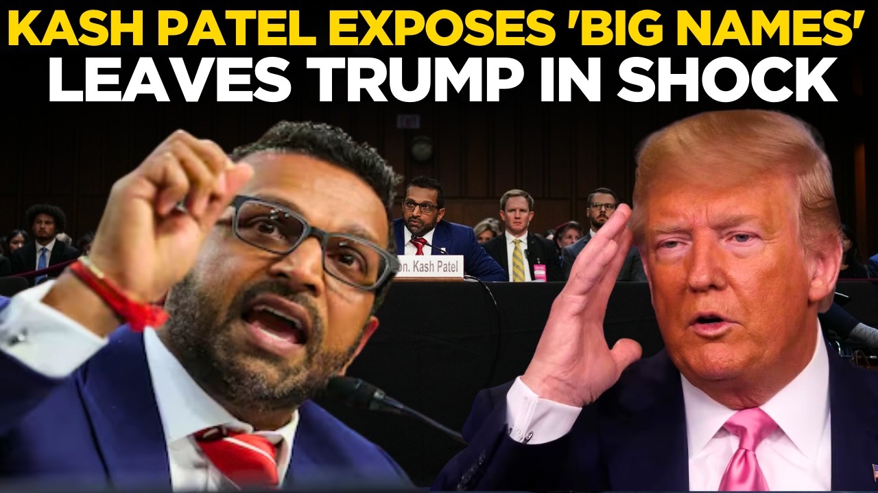 FBI LIVE: Kash Patel Finally EXPOSES Big Names In Epstein Case | Charlie Kirk | US News | TRUMP LIVE