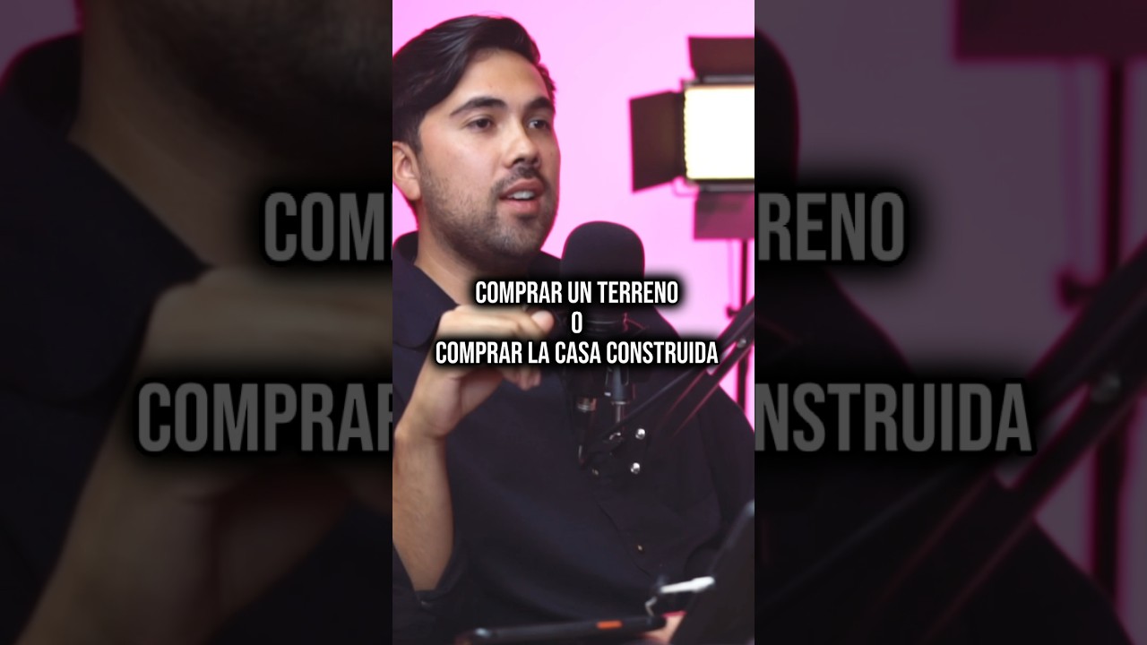 Comprar un terreno o una casa 🏠