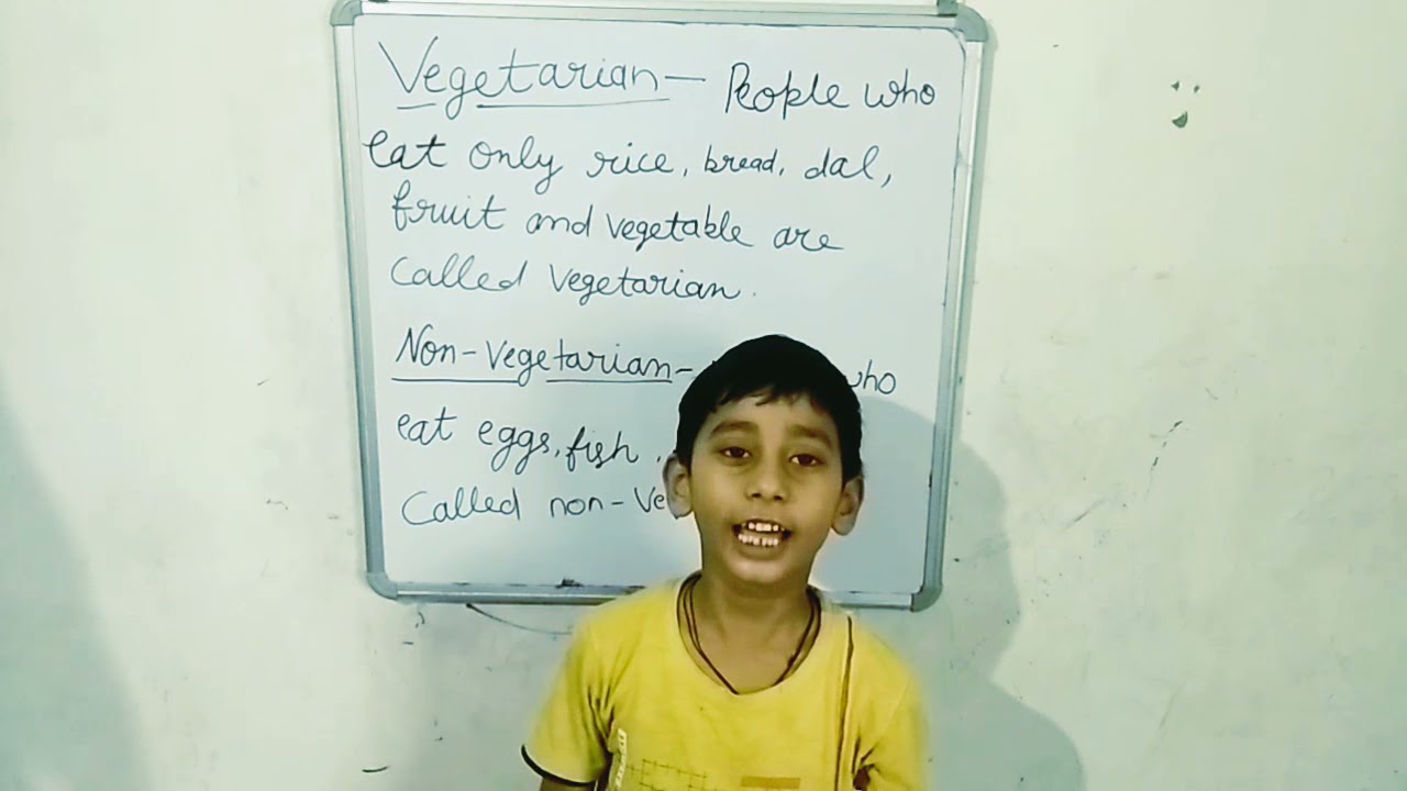 Definition of VEGETARIAN &NON-VEGETARIAN