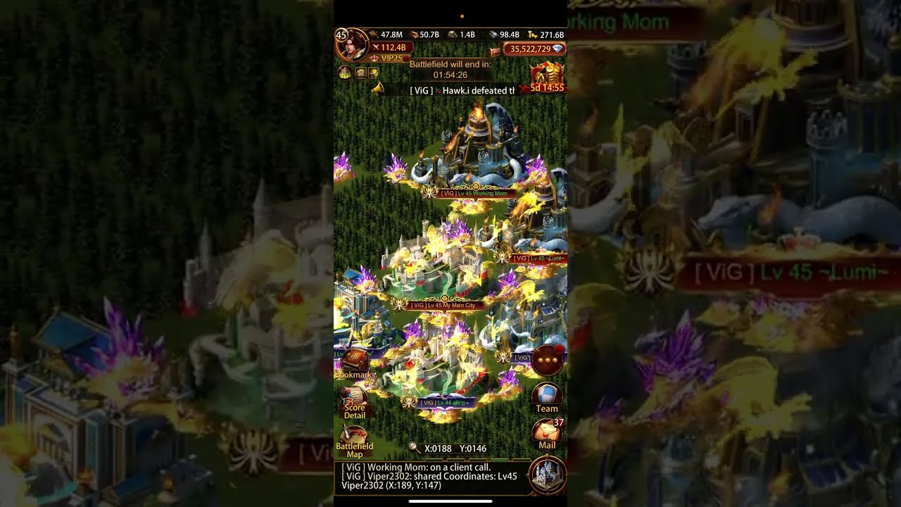 Evony BOG with VIG - Featuring a 35 B Range Clear