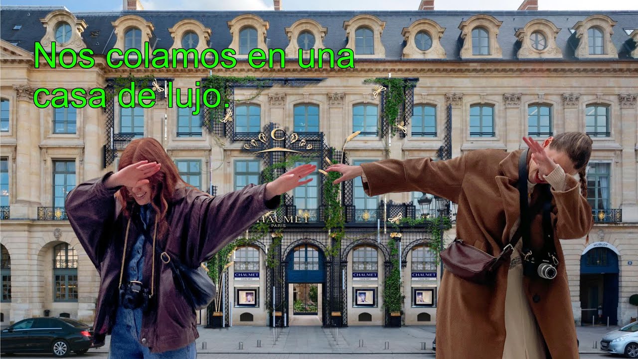 Nos colamos en una casa de lujo. | Viviendo en Paris