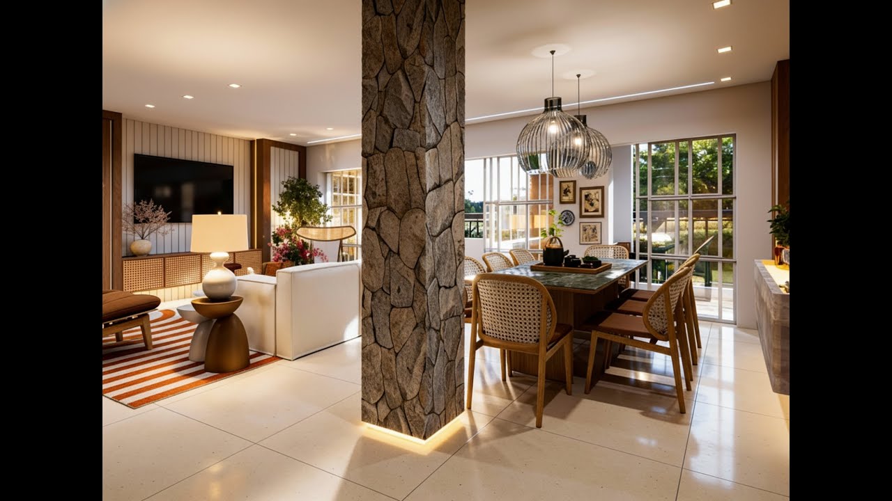 4K AI-Generated Interior Visualization | Living Room Design by Architect Andréa Riccio