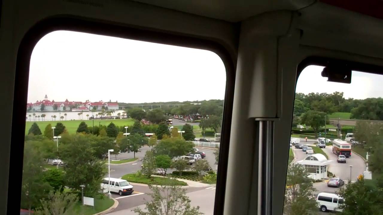 Walt Disney World Monorail to Magic Kingdom HD 2011 POV on-board