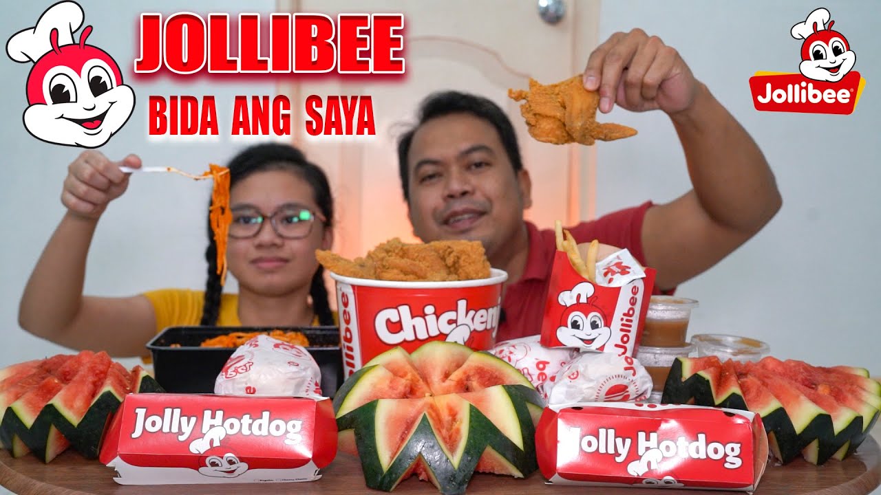 JOLLIBEE I FILIPINO FAST FOOD MUKBANG I PINOY MUKBANG