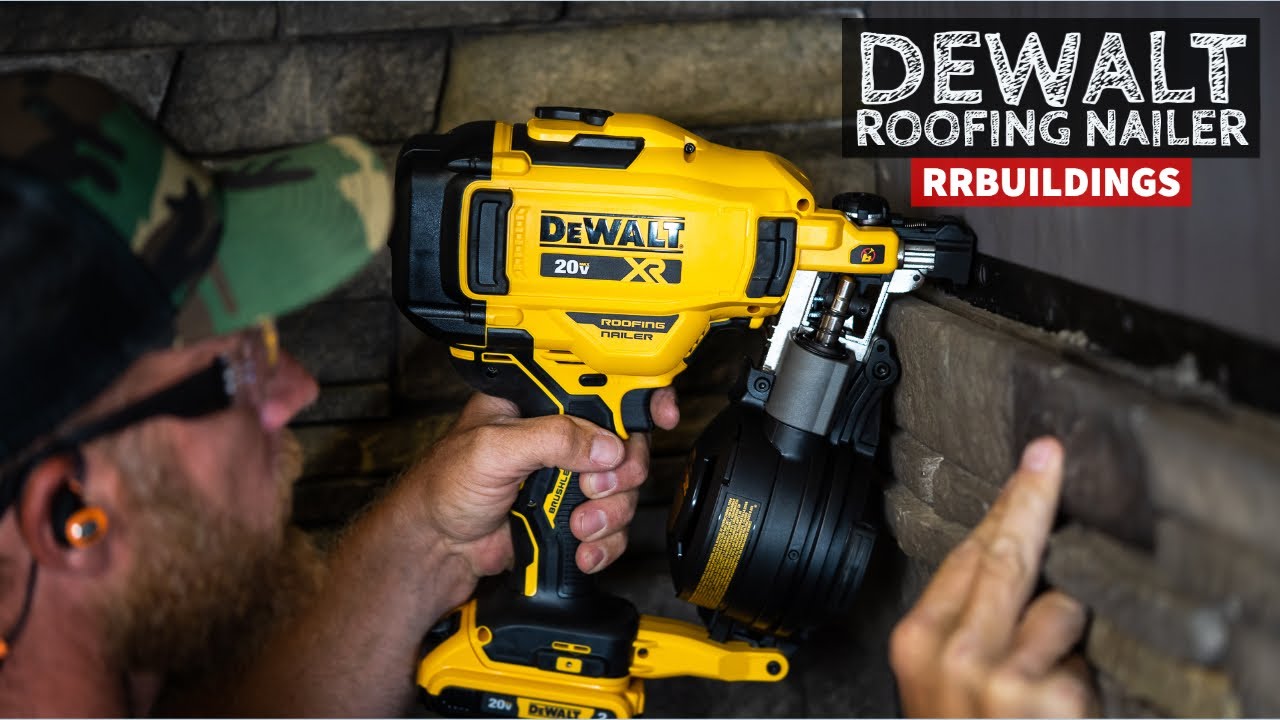BRAND NEW DeWalt 20V Battery Powered Coil Roofing Nailer: Toolsday