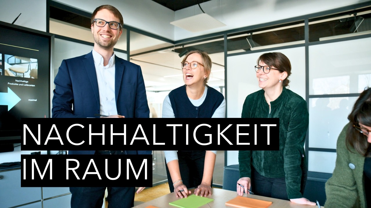 Nachhaltigkeit im Büro umsetzen | Beratung bei designfunktion