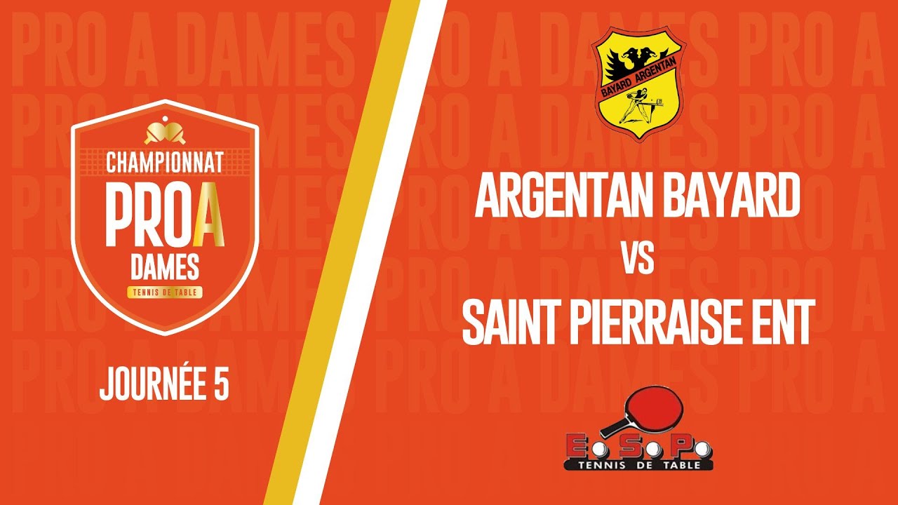 PRO A Dames | J5 | ARGENTAN BAYARD - SAINT PIERRAISE ENT