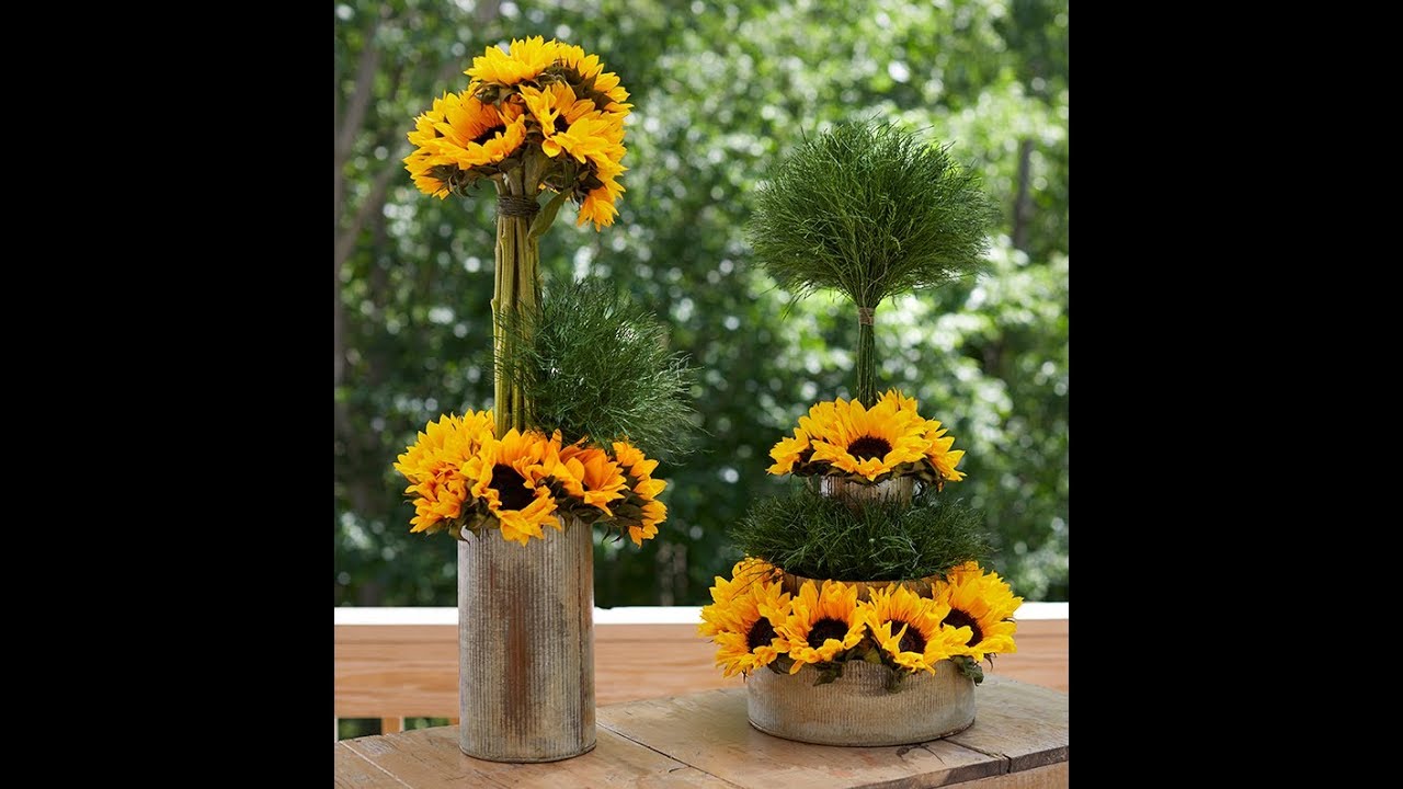 How to Create a Sunflower Topiary with J Schwanke