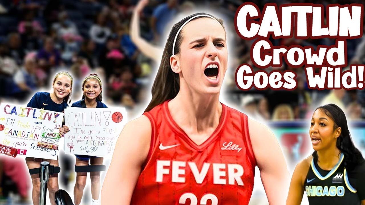 🔥 INSANE: Caitlin Clark Turns WINTRUST ARENA Into Home Crowd&ndash;Fans Go Crazy With Hilarious Signboard🤣