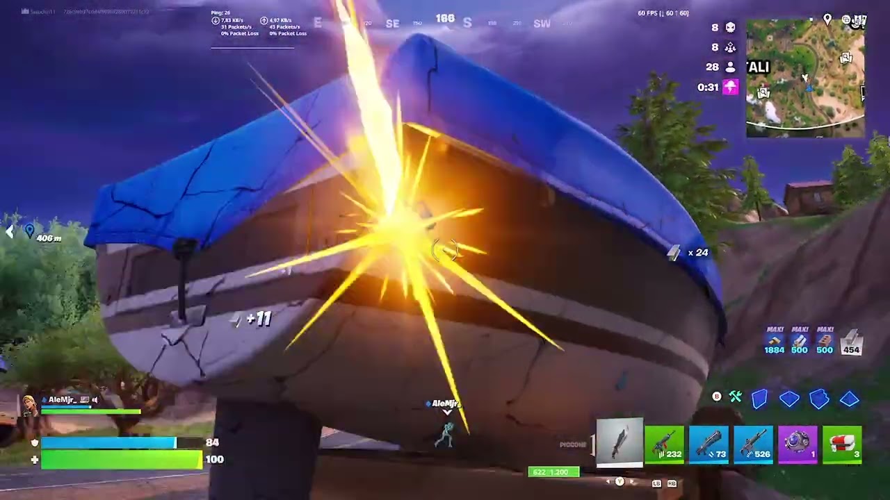 Il primo video su fortnite