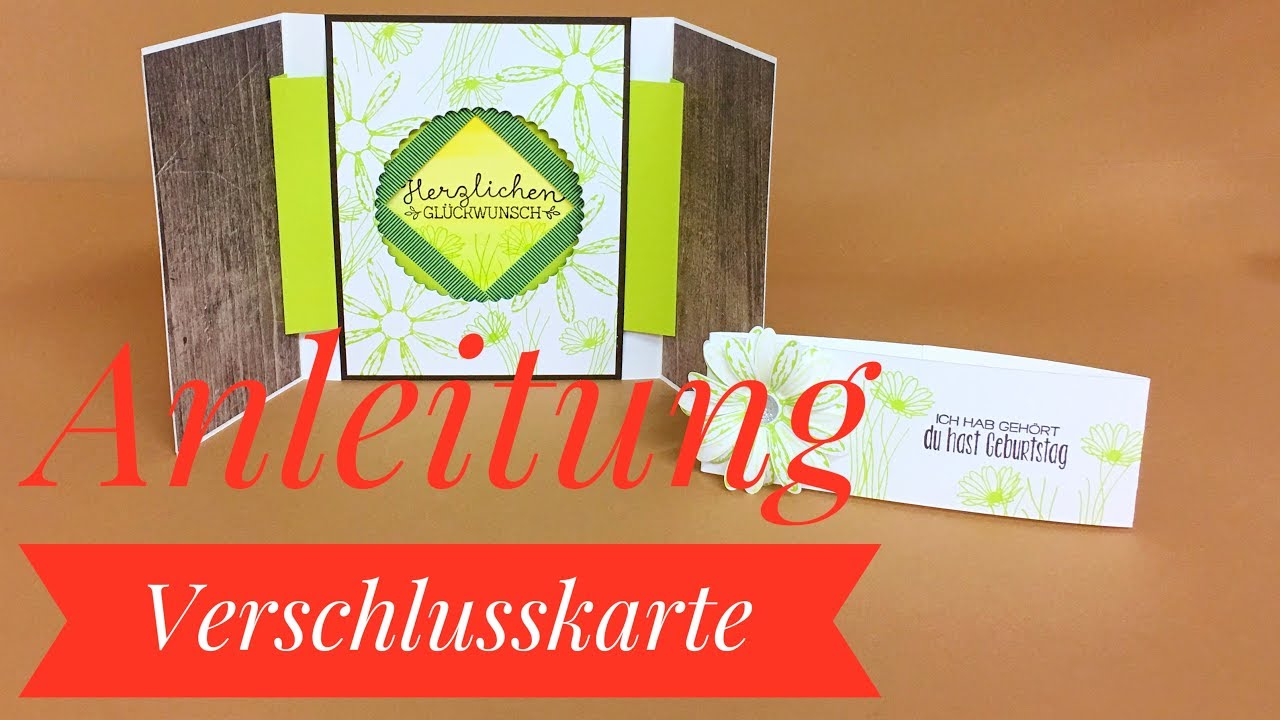 Anleitung Verschlusskarte - Tutorial Shutter Card